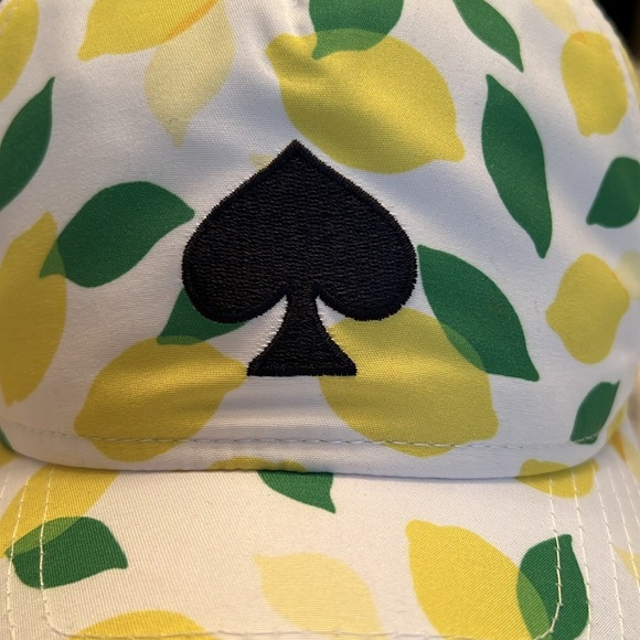 🎉HP🎉NWT Kate Spade Lemon Toss Baseball Cap/Hat - Picture 2 of 8